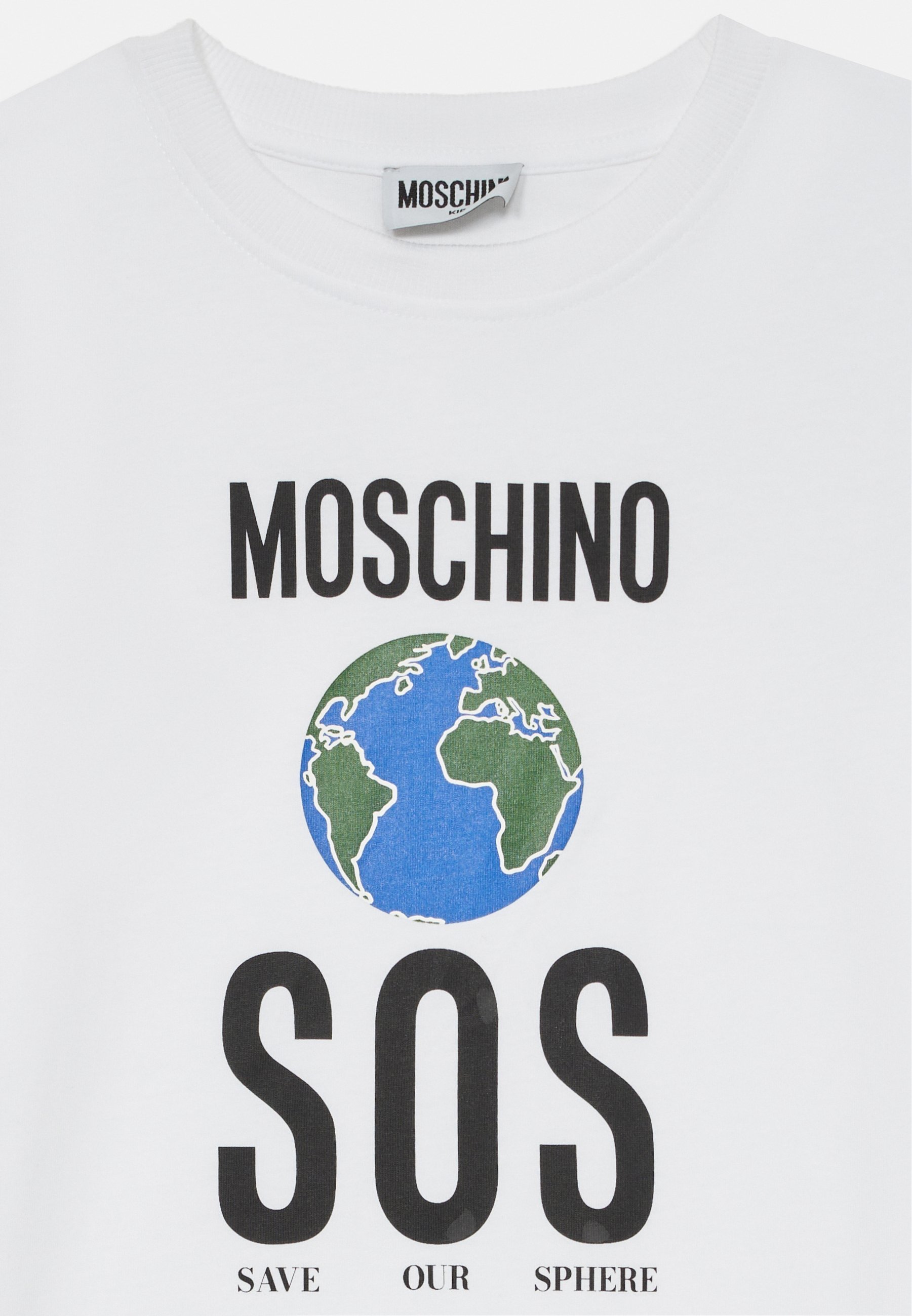MOSCHINO Print póló - bianco ottico