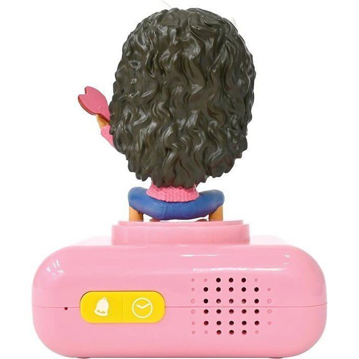 Digital alarm clock with Gabby and the Magic House nightlight and sound effects