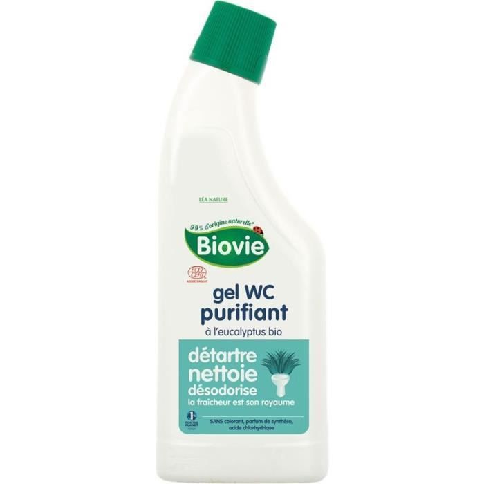 BIOVIE Toilet Gel with Eucalyptus Essential Oil - Organic - 750 ml