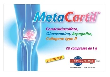 Metacartil Vitamin- und Kohlenhydrat-Nahrungsergänzungsmittel, 20 Tabletten