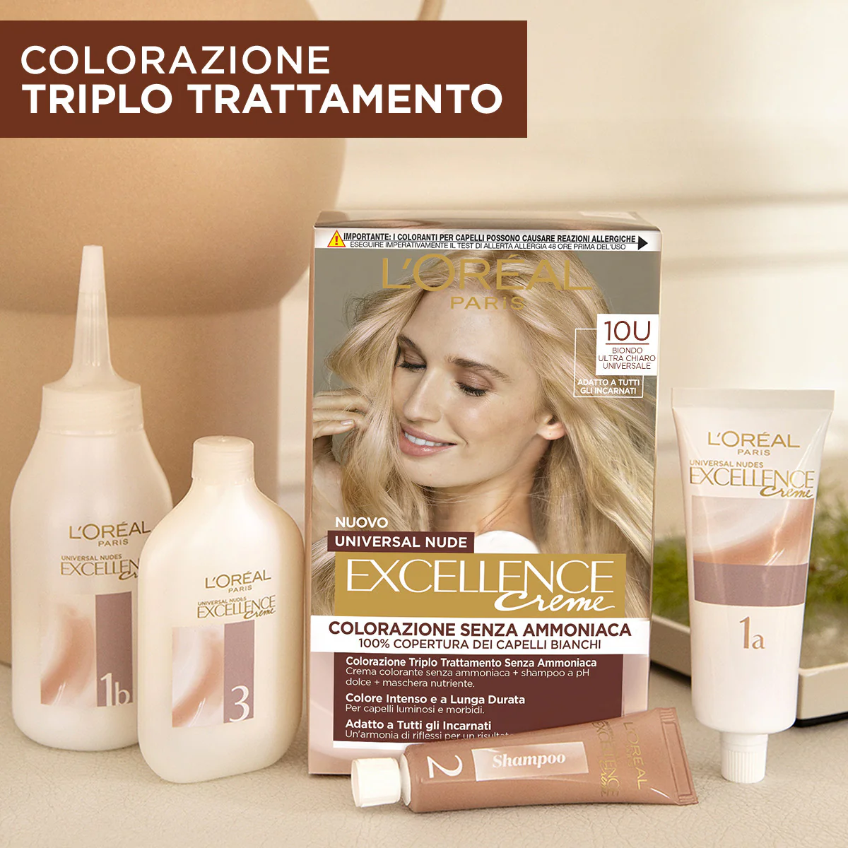 Excellence Excellence Creme Universal Nude - Colorazione Capelli