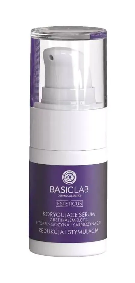BasicLab Esteticus 0,07% Retinal, Fitosfingozyna, Karnozyna 2.0, 30 ml