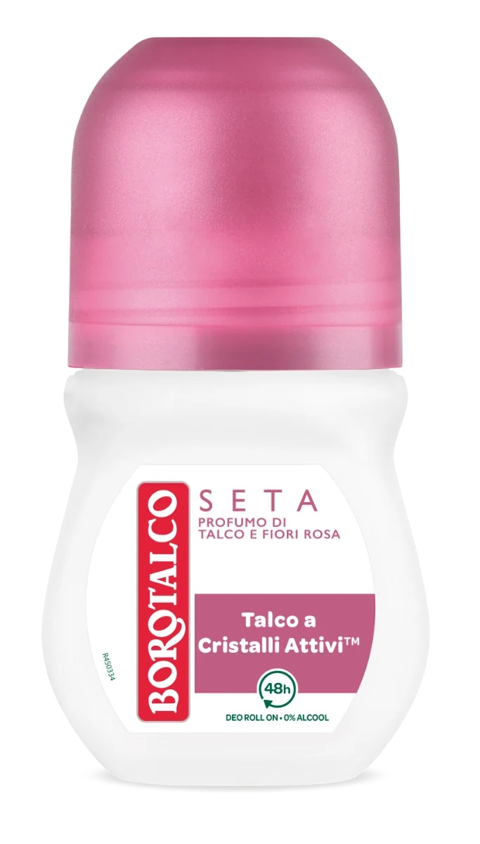 BOROTALCO Borotalco Deo Roll Silk 50 ml Roll-on deodorant 48 uur