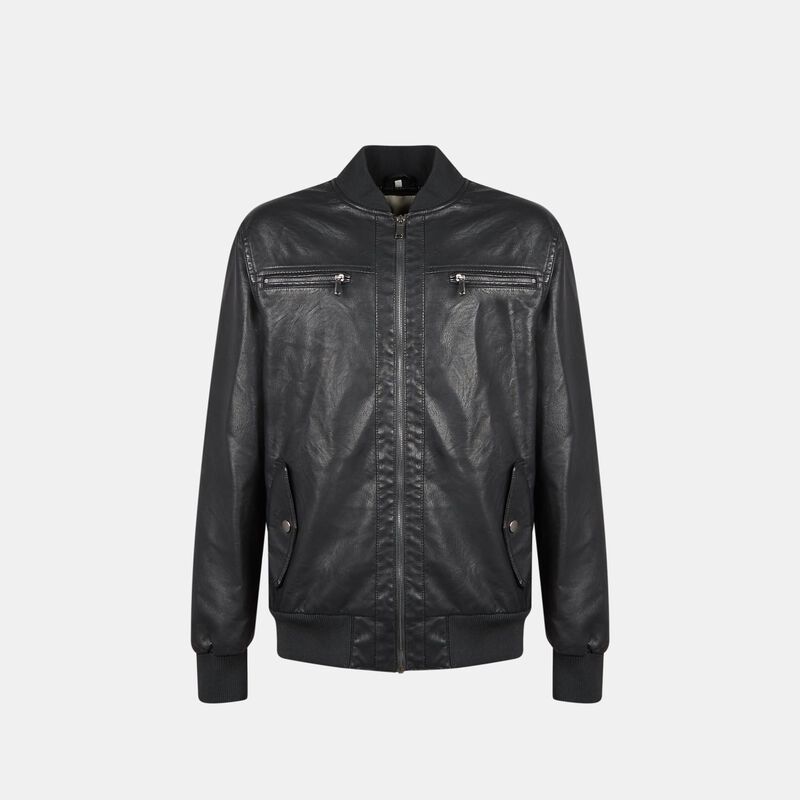 Biker da uomo in tessuto