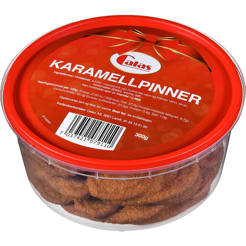 Karamelstænger 300 g