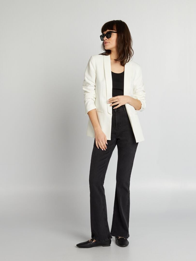 Blazer midi - Branco