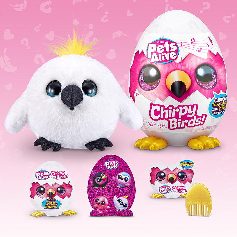 Zuru Cirphy pájaro Mascota viva