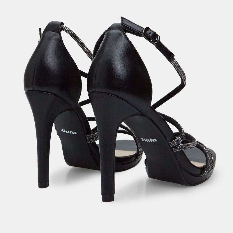Sandalo da donna con tacco 11 cm BATA
