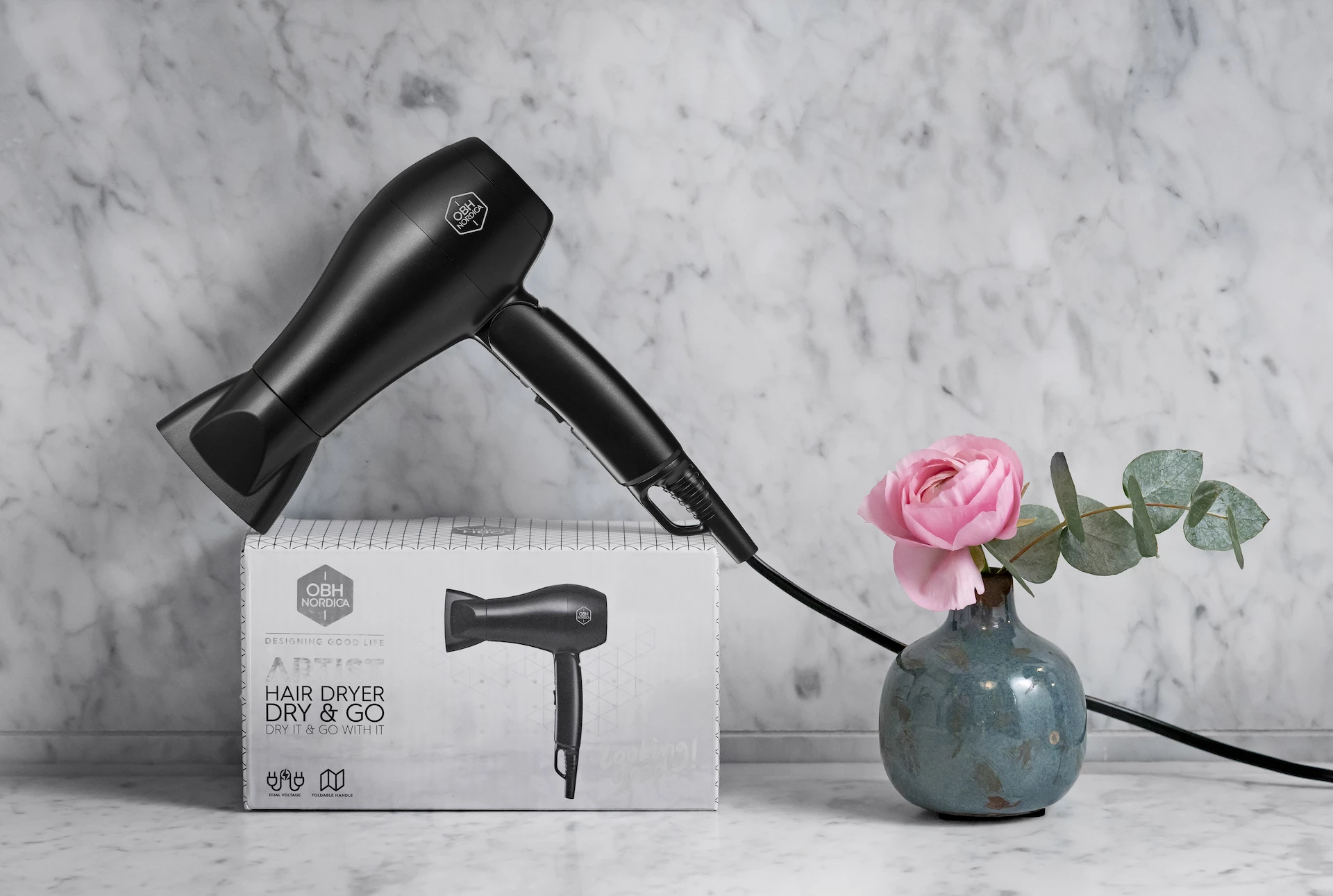 Sklopivi sušilo za kosu Artist Dry & Go - OBH Nordica