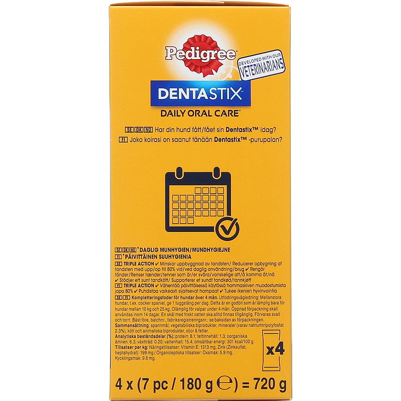 Pedigree Dentastix 28 stk. mellemstore Pedigree