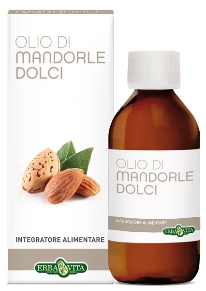 ERBA VITA Erba Vita Zoete Amandelolie Supplement voor Inwendig Gebruik 100 ml