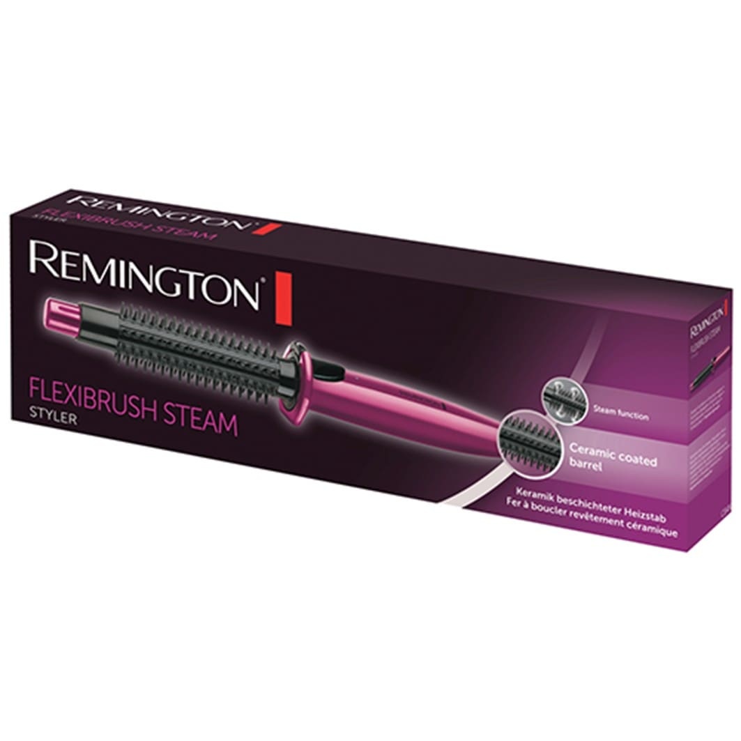 Remington matu žāvētāja birste CB4N - Flexi Brush Steam - Flexibrush lokšķēres CB4N