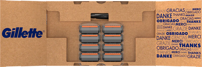Aparelho de barbear Gillette ProGlide + lâminas de substituição