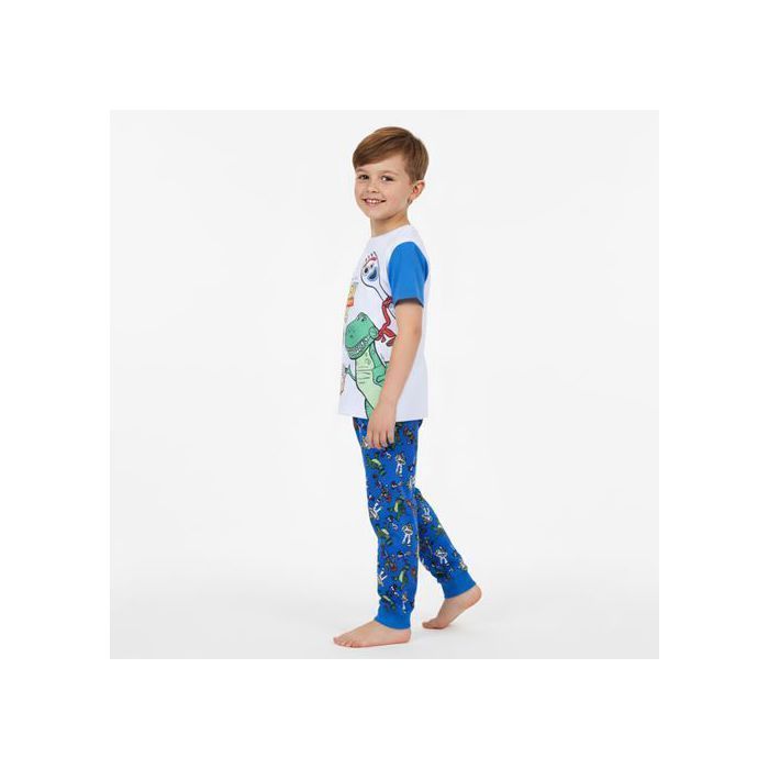 Conjunto de pijama de dos piezas de Toy Story de Disney para niño, pijama con pantalón largo, 100 % algodón, 104 cm