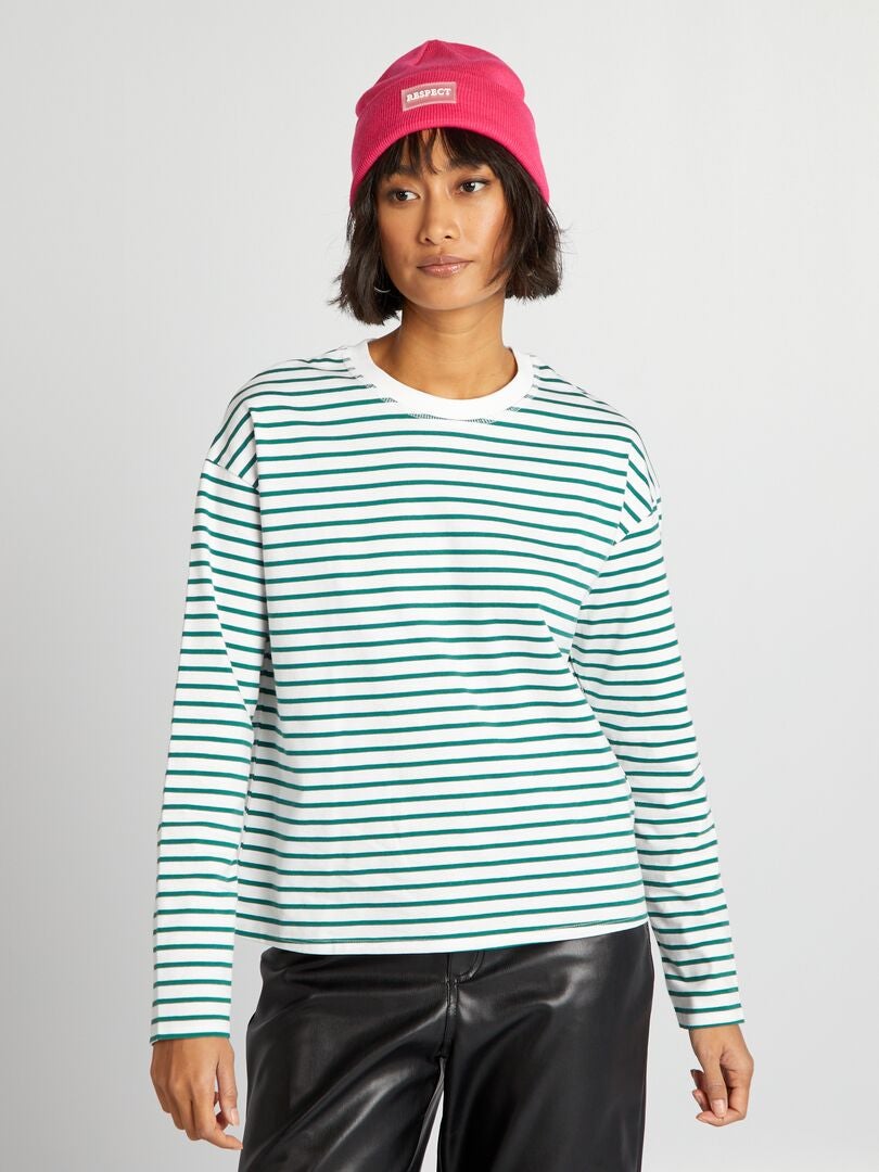 Camiseta Jersey Sailor - Branca