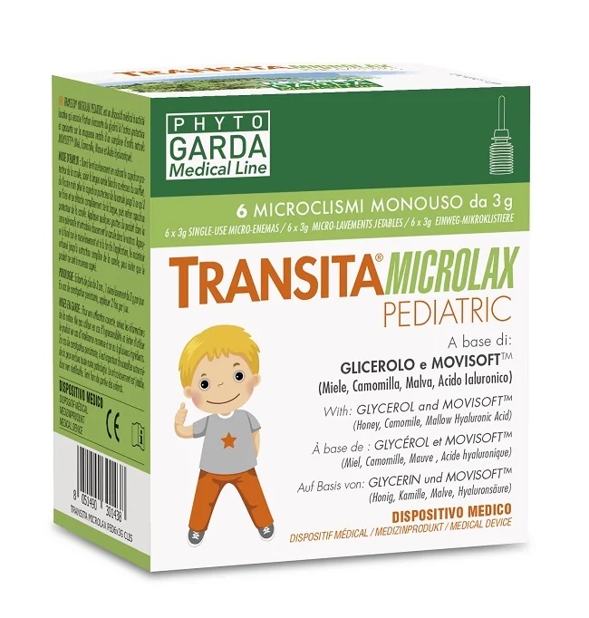 PHYTO GARDA Phyto Garda Transita Microlax Pediatric 6 micro-klysma's Constipatie