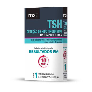 Prueba de detección de hipotiroidismo TSH de Mx Health Hormona estimulante de la tiroides 1 unidad 1 unidad