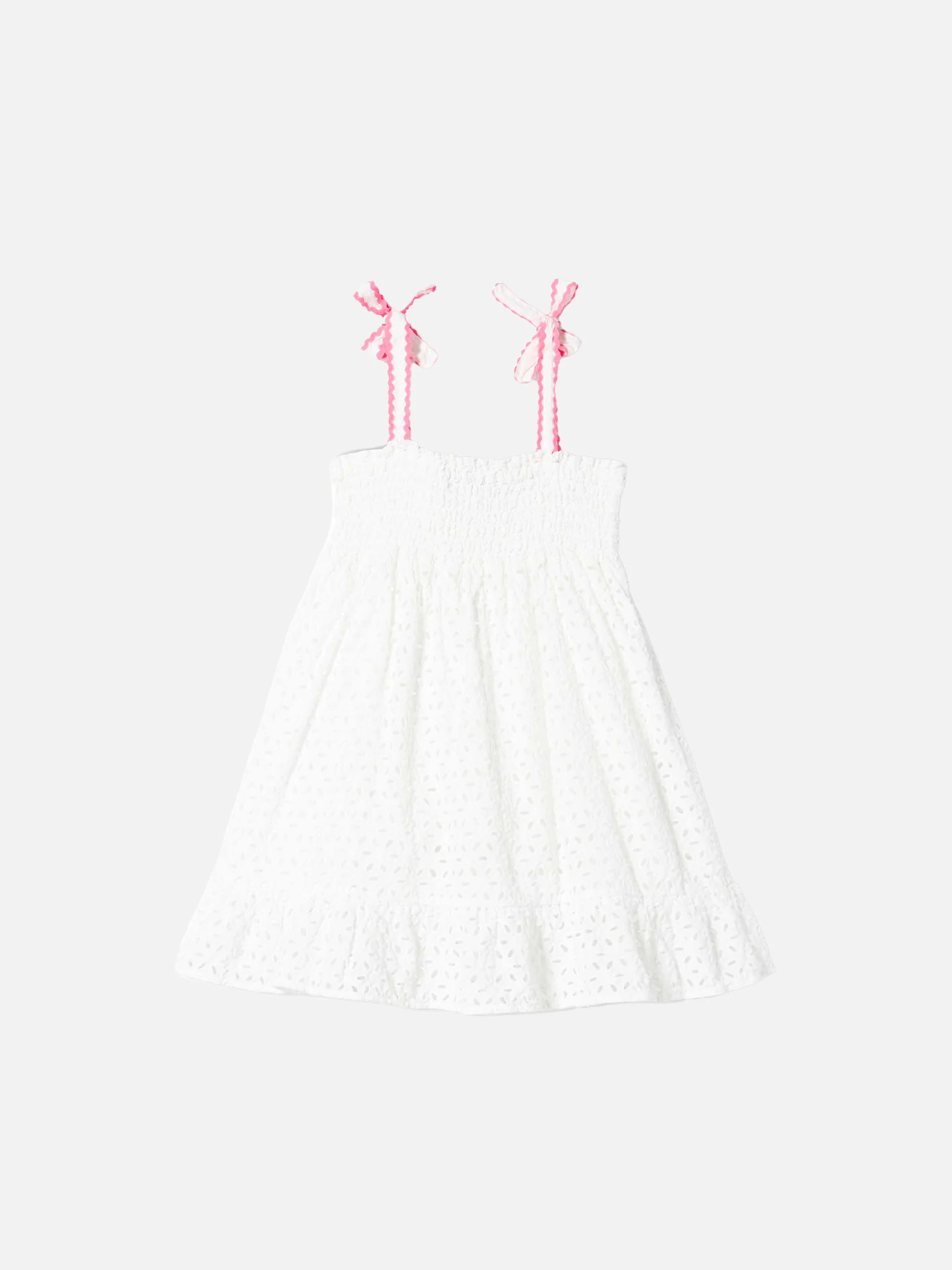 Abito da bambina Sangallo bianco