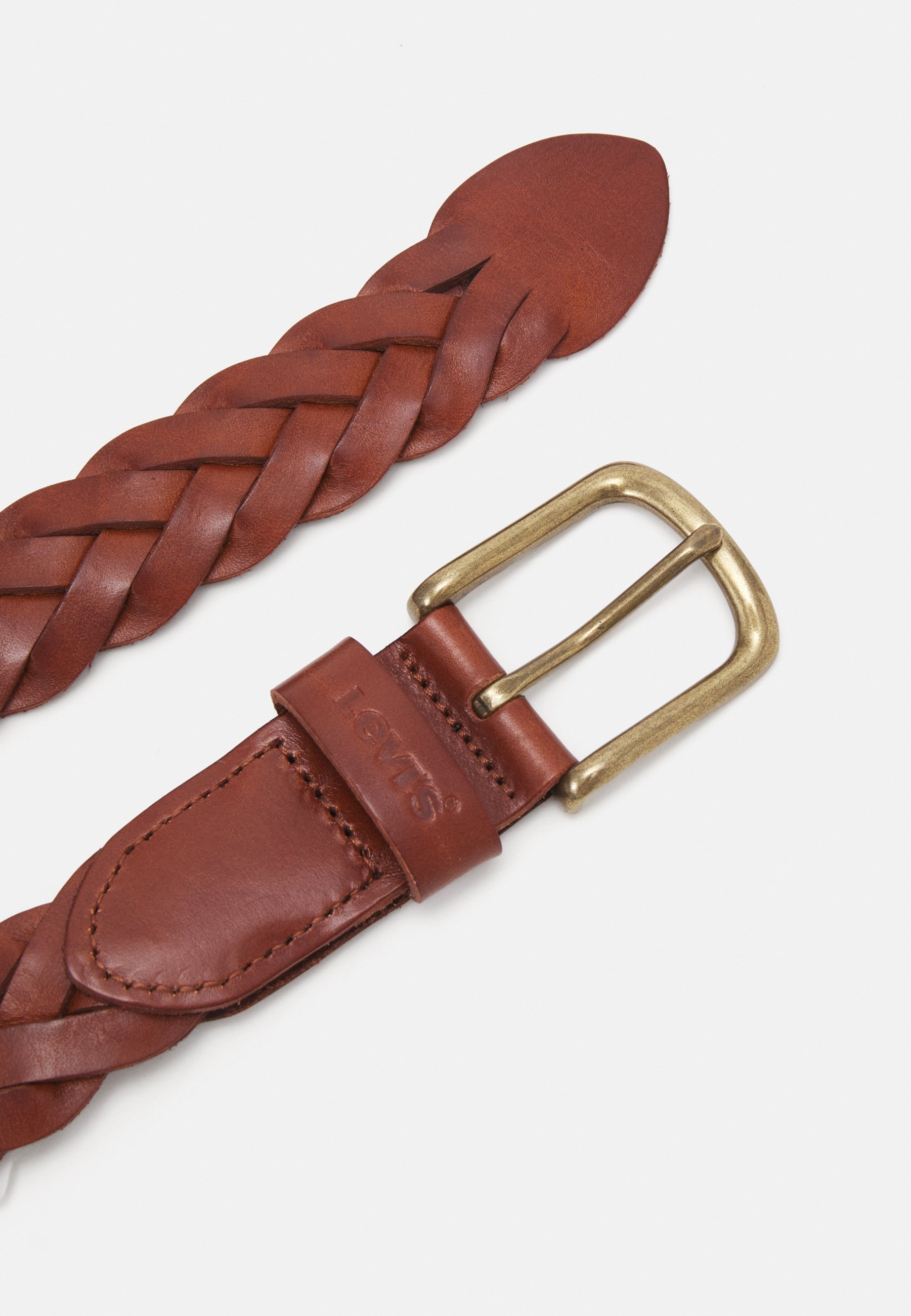 Levi's® gevlochten riem unisex - Riem - cognac