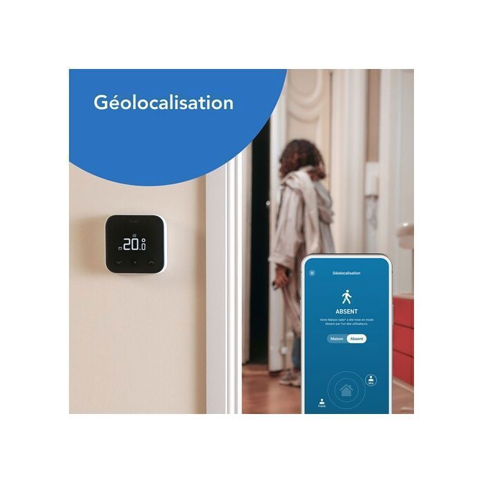 Thermostat connecté Tado X kit filaire 2 têtes
