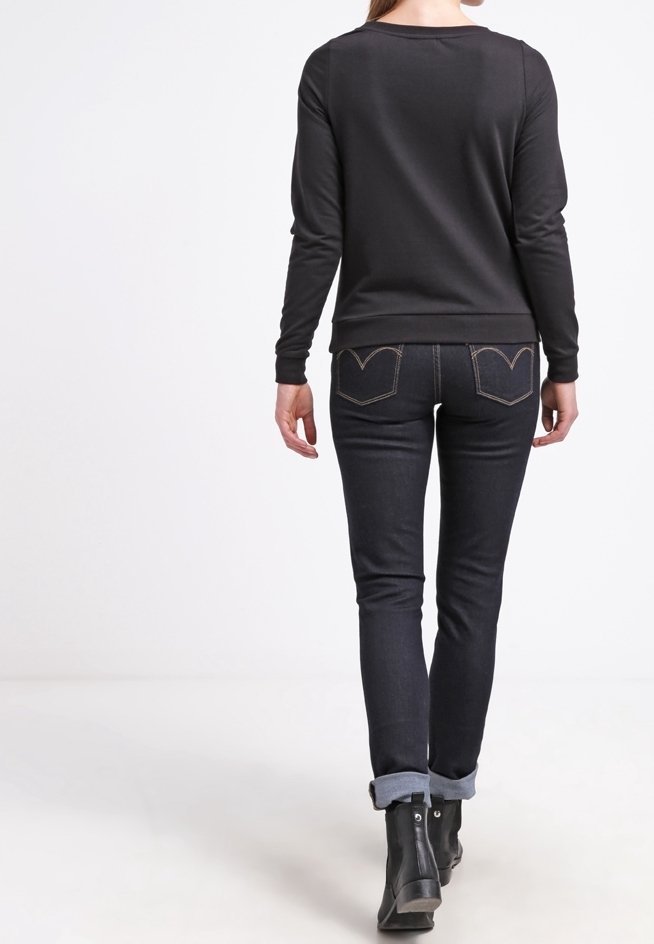 Noisy May Sweatshirt - zwart
