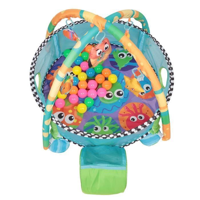 YIYI. Área de juegos para bebés - alfombra de juegos - Edad aplicable: bebés (0-3 años) - verde + jaspeado.