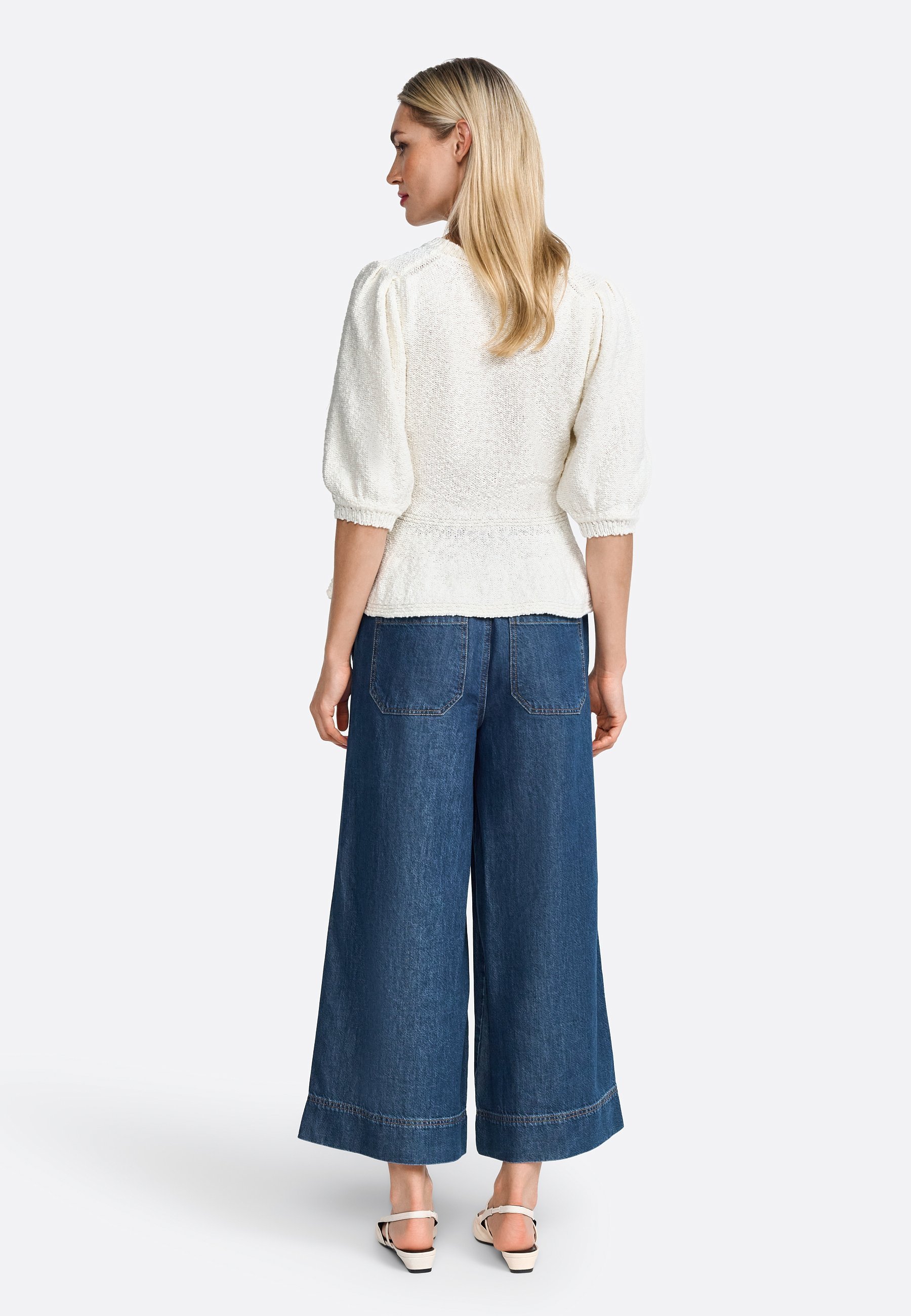Jean Rich & Royal coupe décontractée - bleu denim