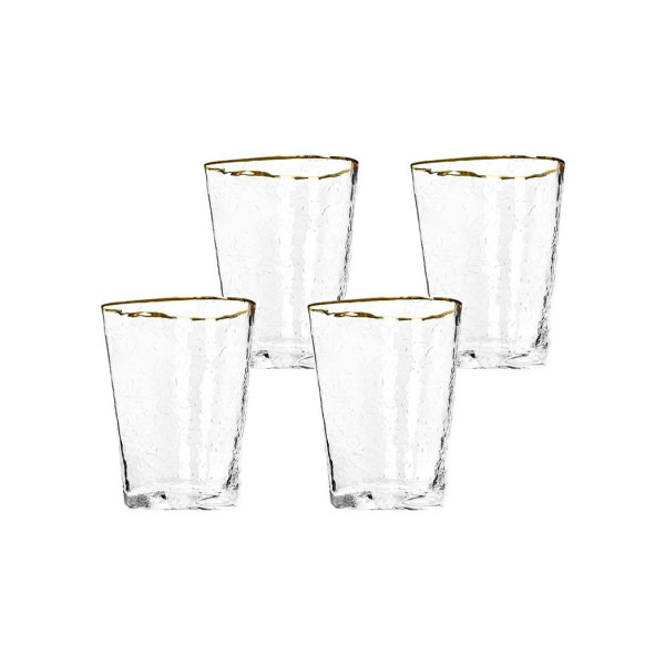 KARE komplet 4 szklanek HOMMAGE 300 ml