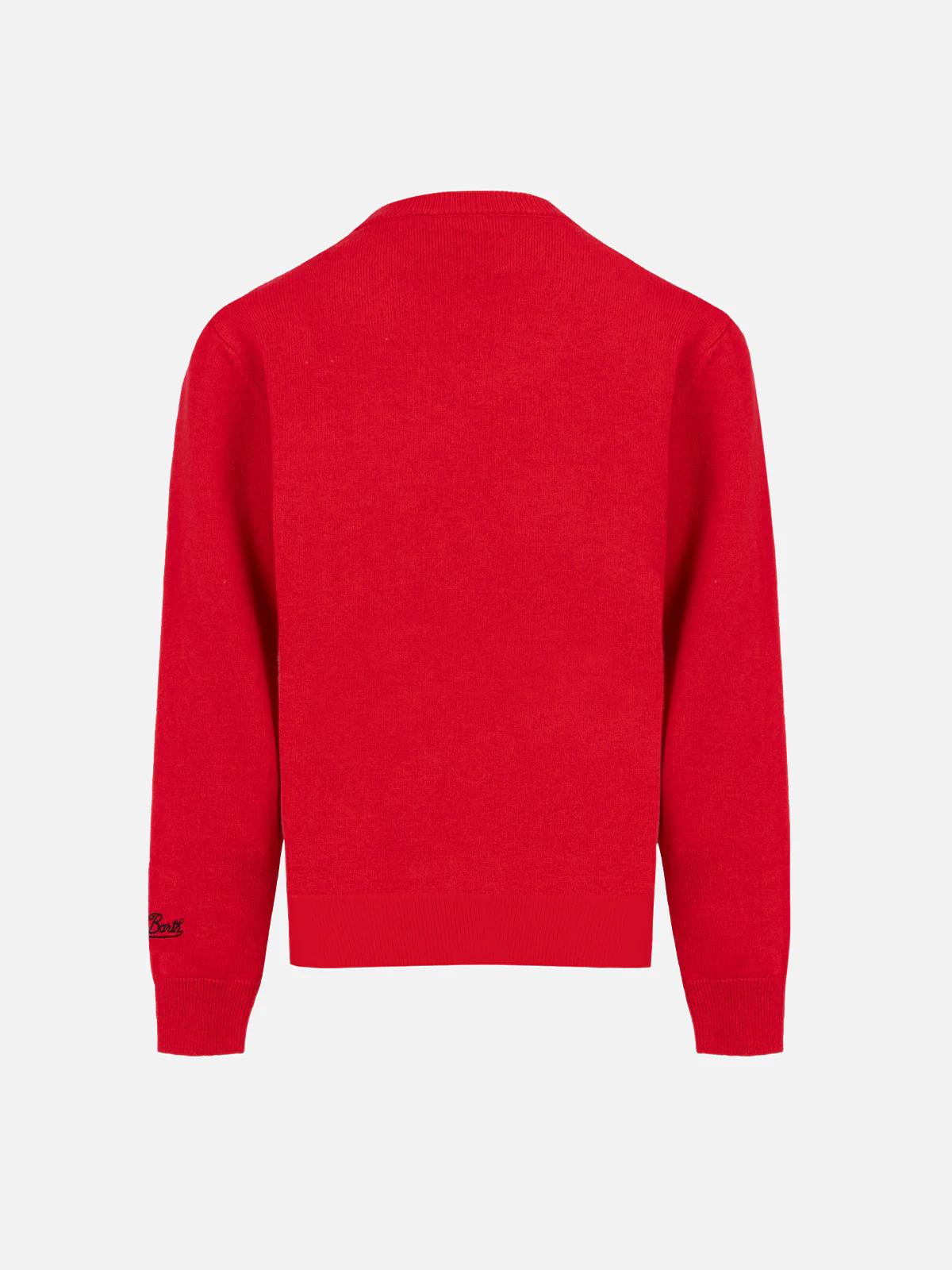 Maglione girocollo rosso da bambino Douglas con stampa Penauts | SNOOP