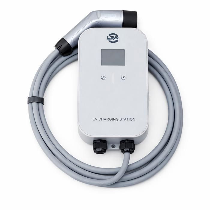 Estación de carga para vehículos eléctricos L3A AM5, cargador de coche de 5 kW, pantalla de 4,3