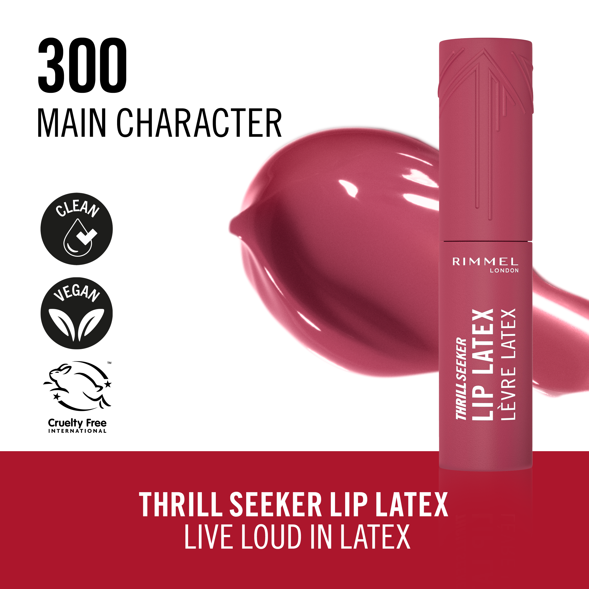 Tekutý rúž Thrill Seeker Lip Latex Tekuté rúže