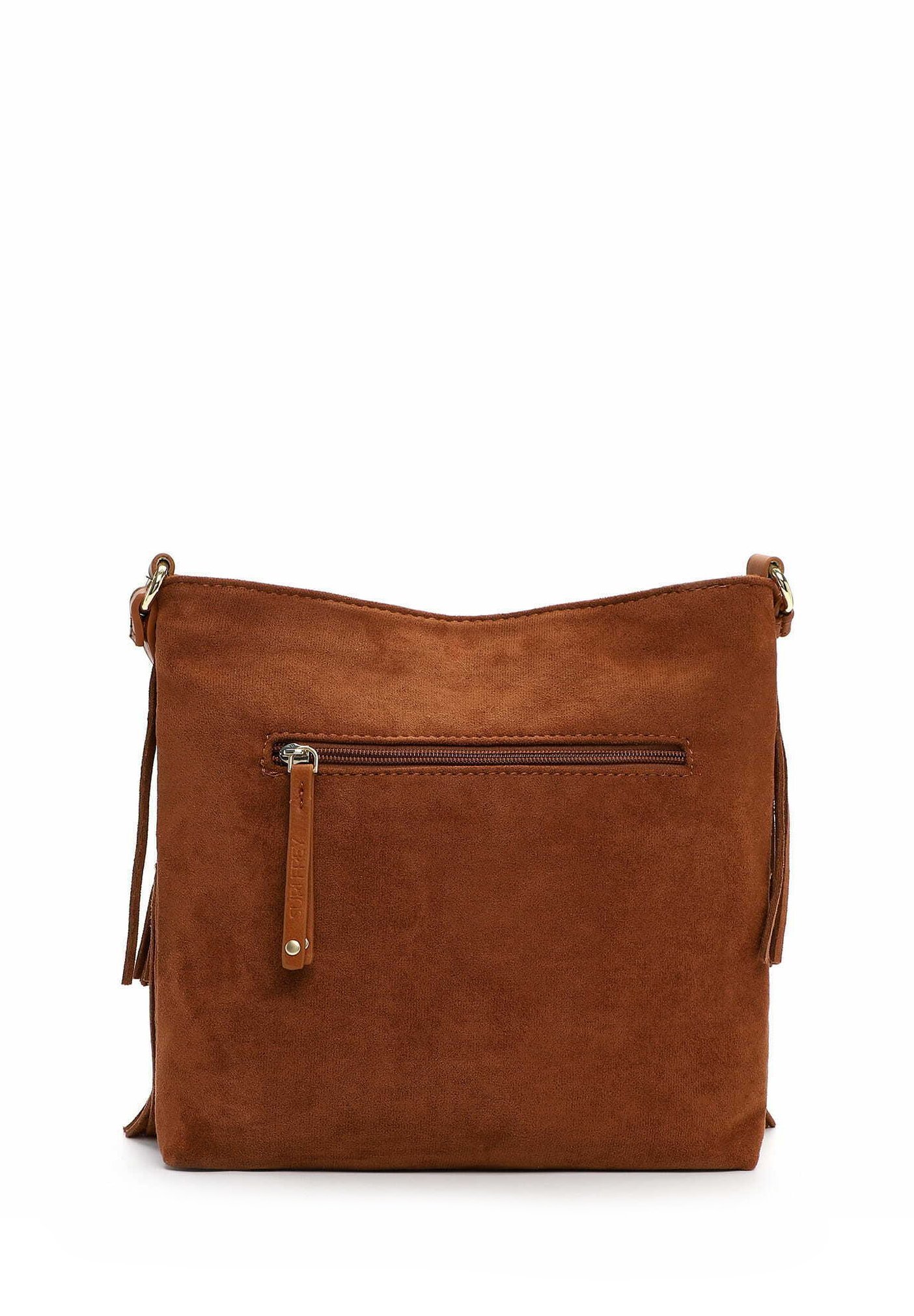 SURI FREY UMHÄNGE BECKY - Borsa a tracolla - cognac