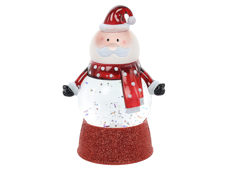 Lampa stołowa Mikołaj Tommy biało-czerwona
