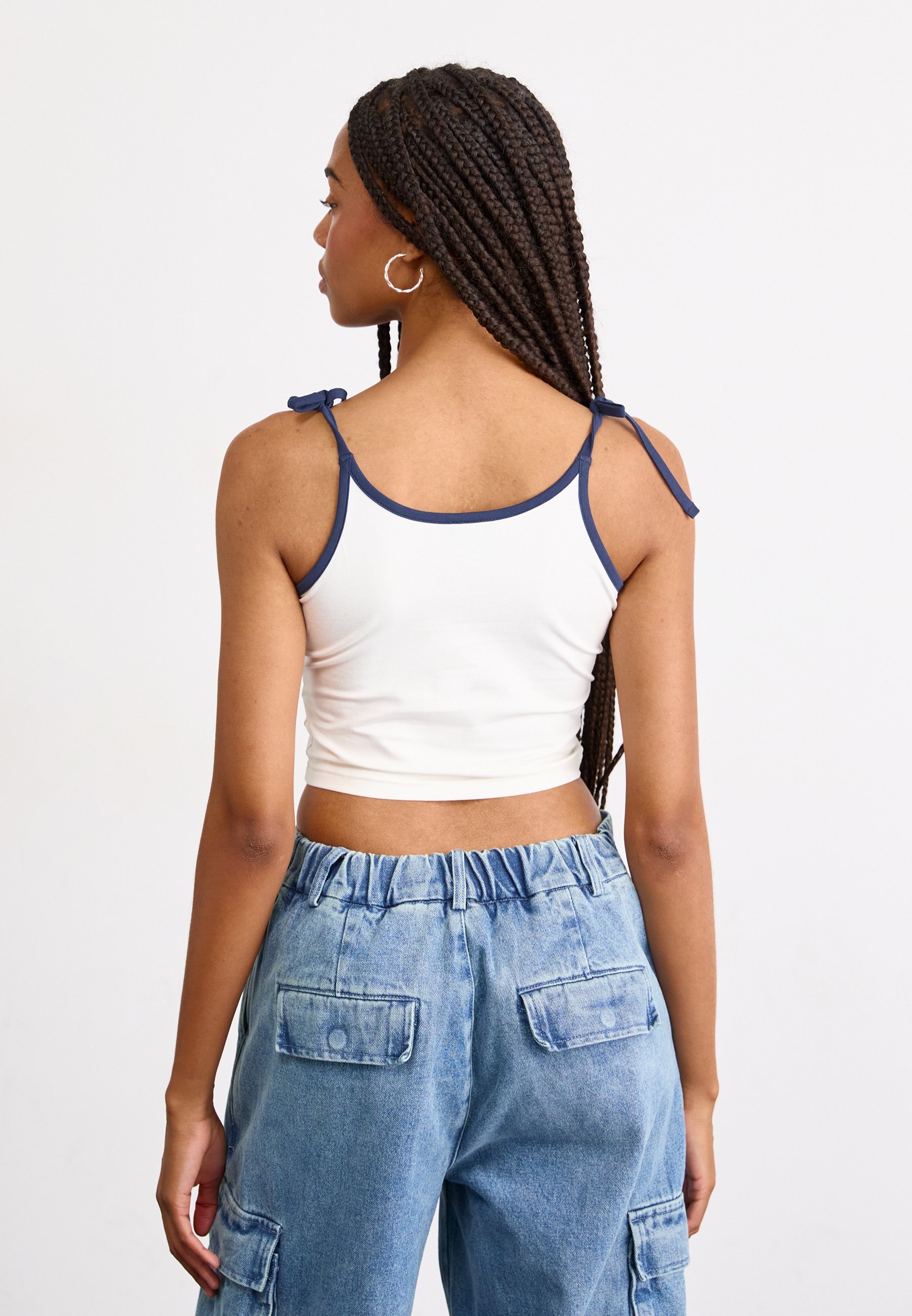 Ellesse AGIGEA - Top - gebroken wit