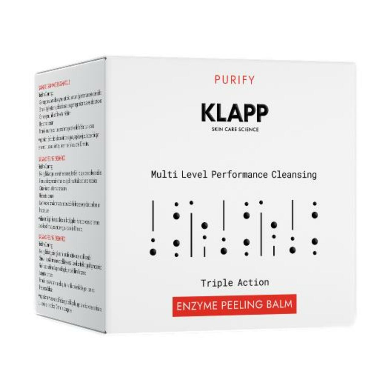 Klapp Multi Level Performance Cleansing Enzyme Peeling Balm
