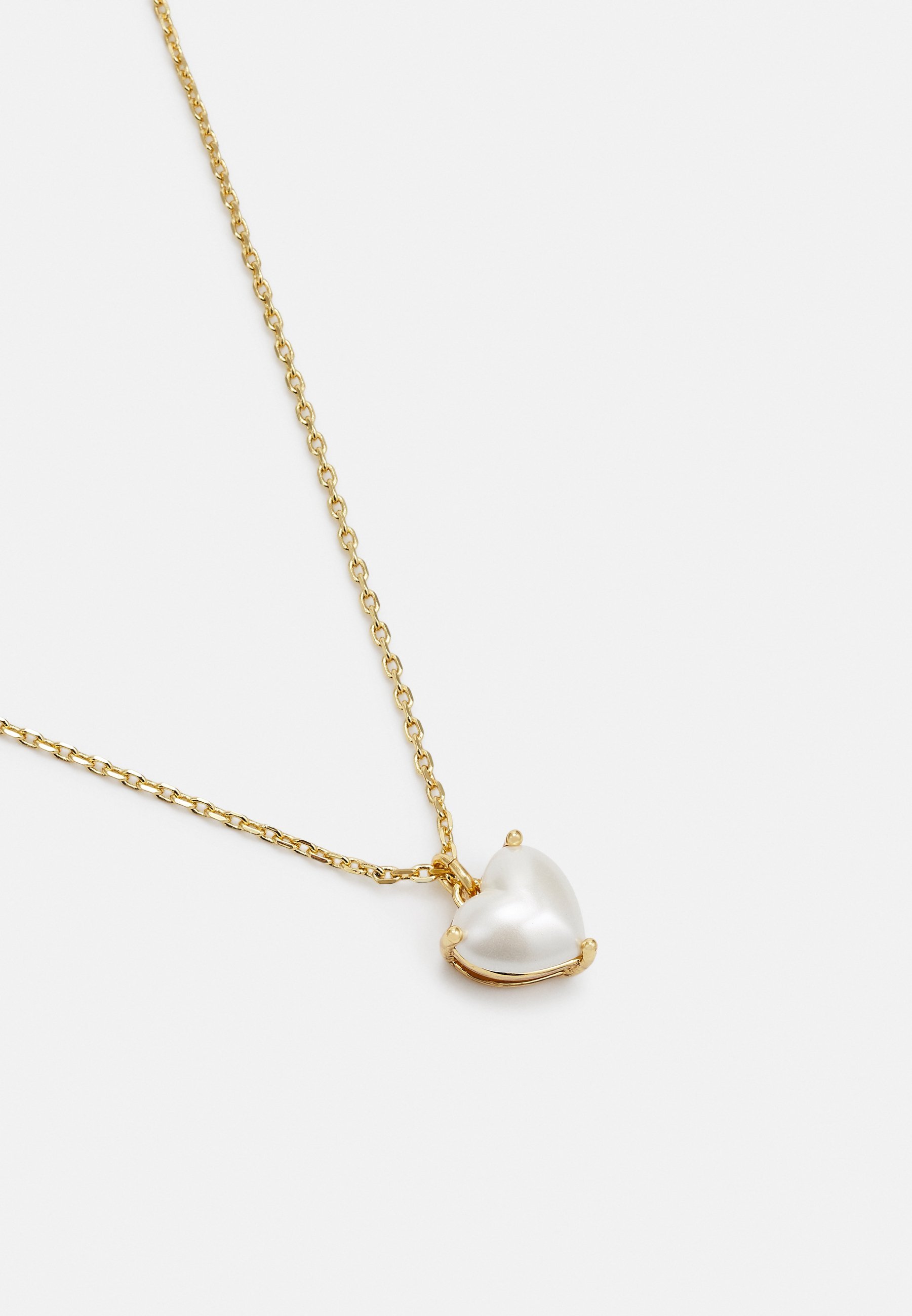 kate spade new york JUNE HEART PENDANT - Náhrdelník - gold-coloured