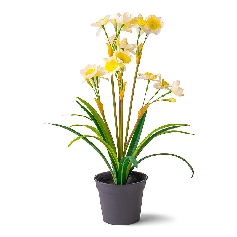 Narzissenblüte, 51 cm, Seidenblume
