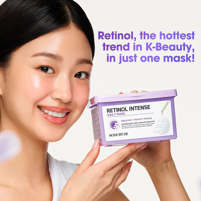 Some By Mi Retinol Intense Daily Mask Anti-Falten Tuchmaske, Großpackung