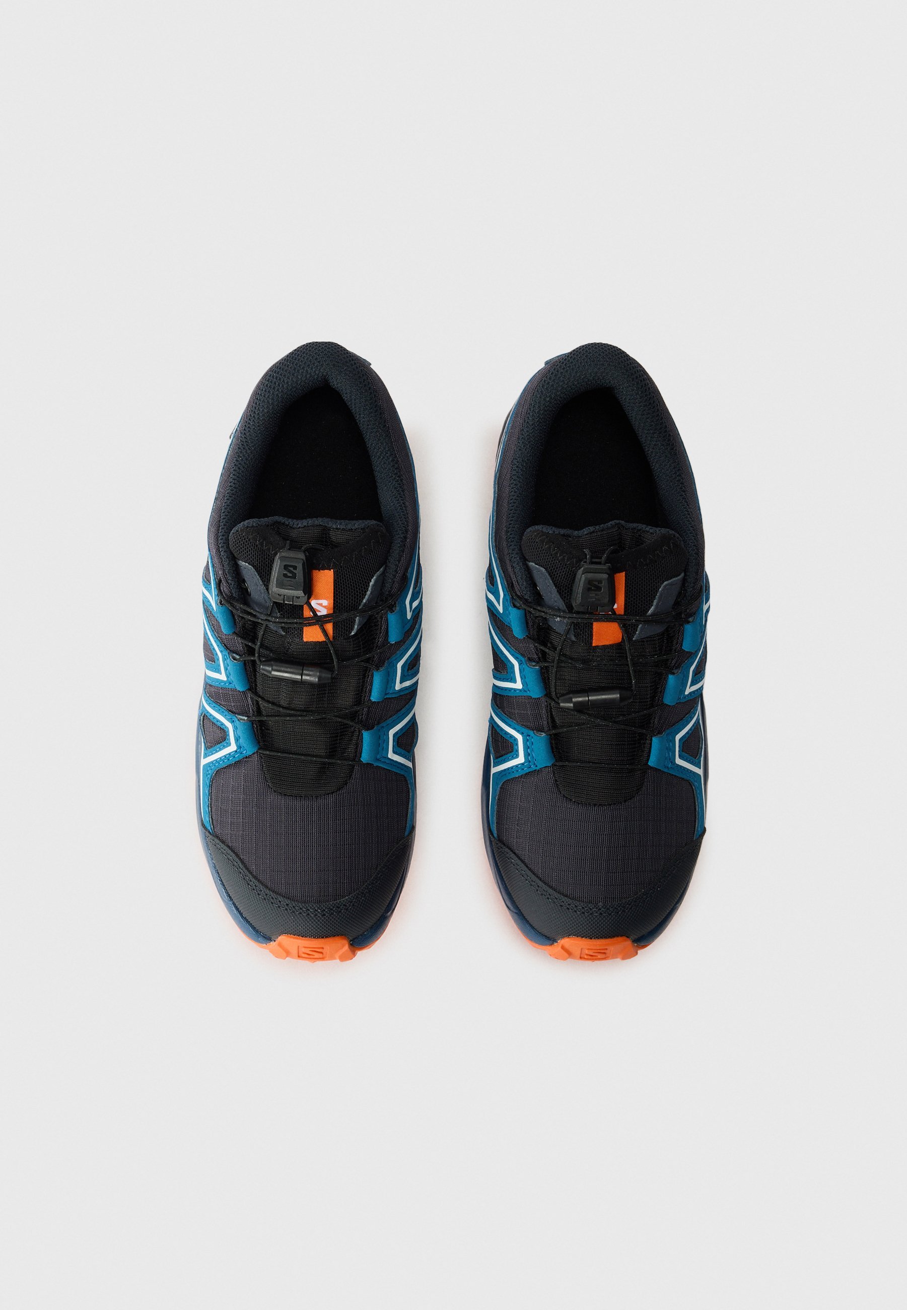 Salomon SPEEDCROSS UNISEXE - Chaussures de randonnée - bleu marine foncé/bleu foncé/rouge orangé