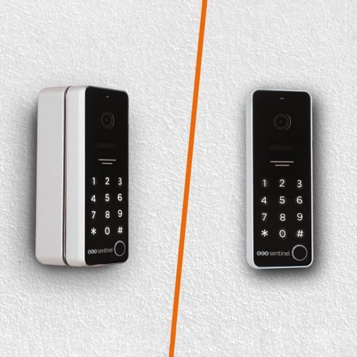 Interphone vidéo connecté avec clavier à code - SCS SENTINEL - CodeVisio Wi-Fi - 6 mélodies