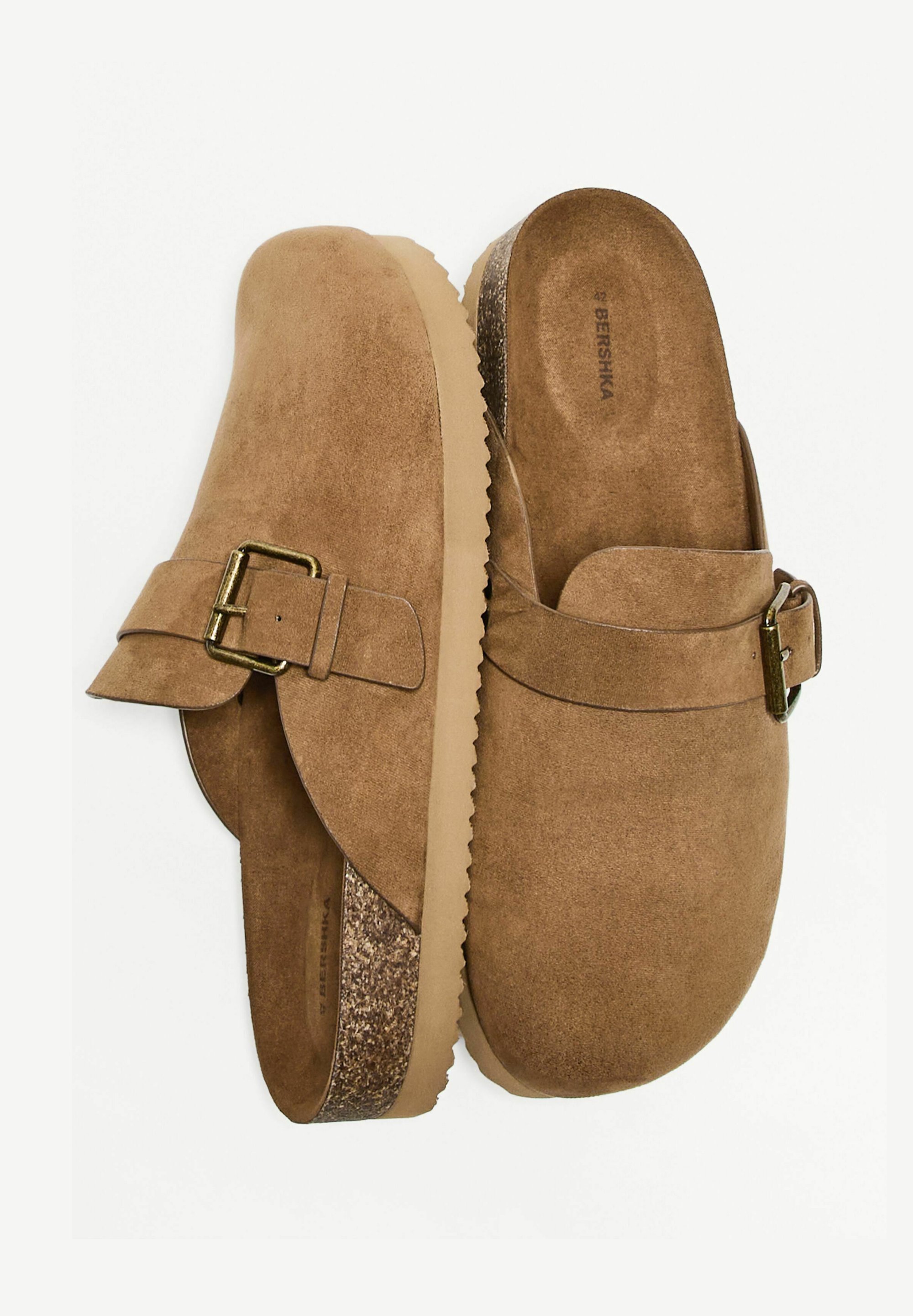 Mules Bershka - marron
