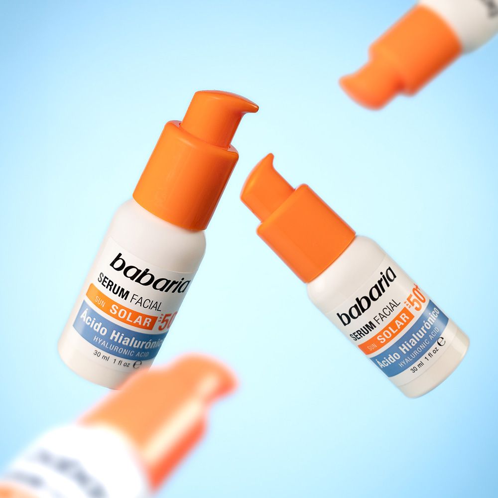 „Sun Solar Anti-Dark Spot“ serumas nuo saulės su SPF 50 Veido apsauga