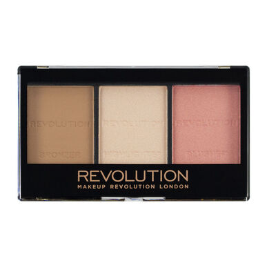„Makeup Revolution Ultra Brighten And Sculpt“ rinkinys Fair/ C01 11 gr 11 gr