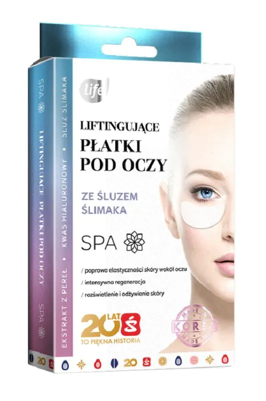 Life Płatki pod oczy ze śluzem ślimaka