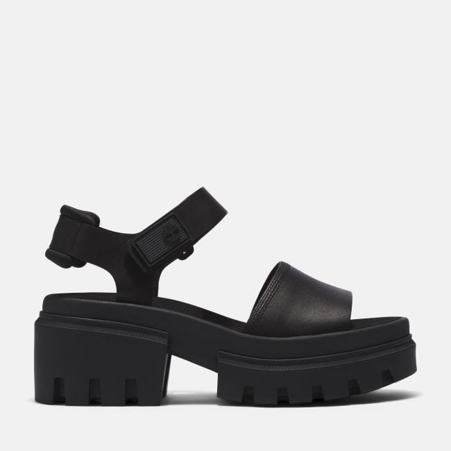Sandalo a Doppia Fascia Everleigh da Donna in                colore nero