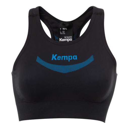  Attitude Pro Top De Mujer Negro/kempa Azul Kempa