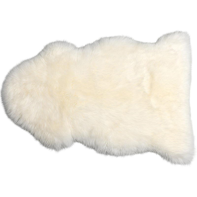 Hjem Lammeskind 85 cm hvid