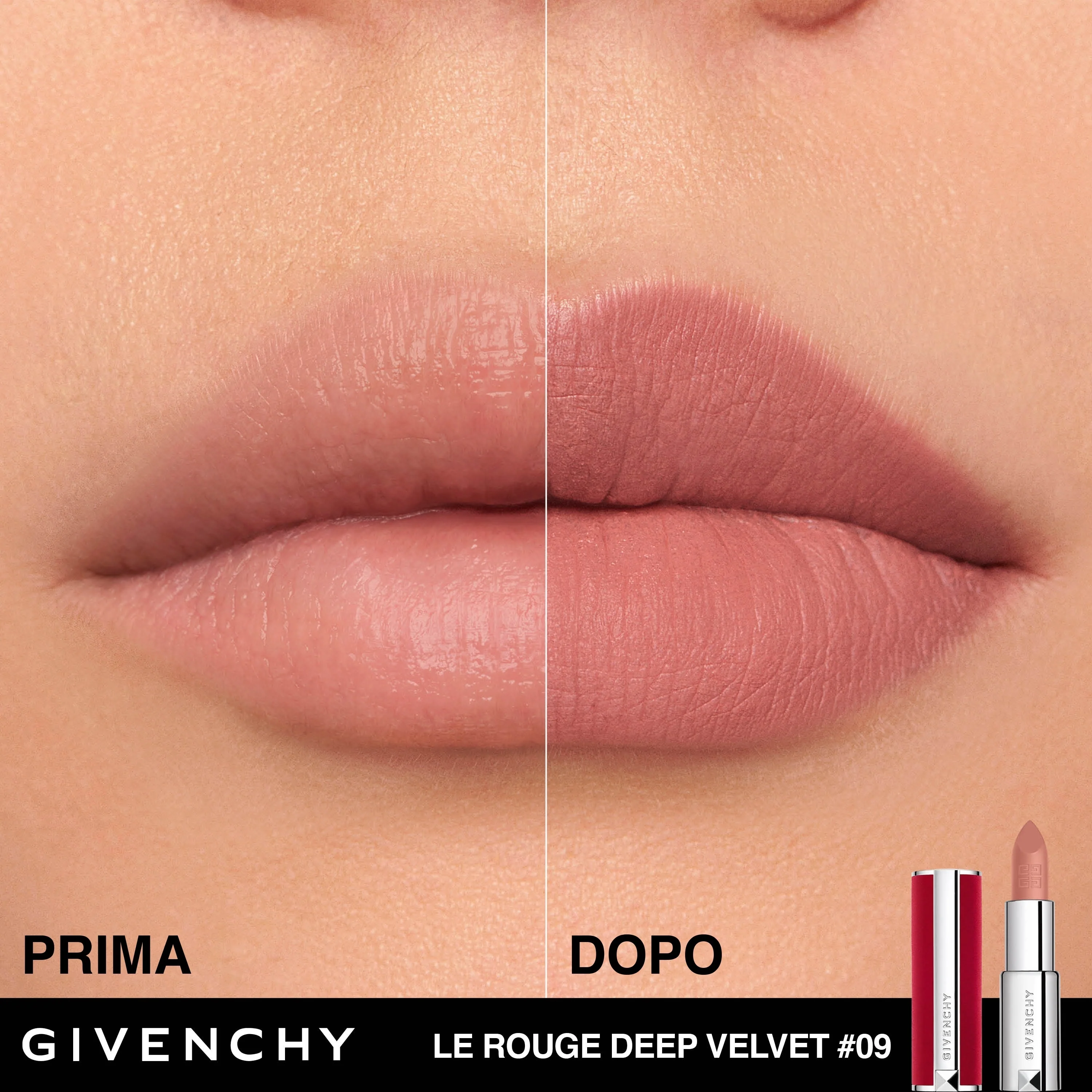 Labbra Le Rouge Deep Velvet - Rossetto mat, Rossetto