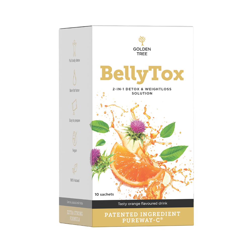 Golden Tree BellyTox Dietary Supplement - 30 Capsules
