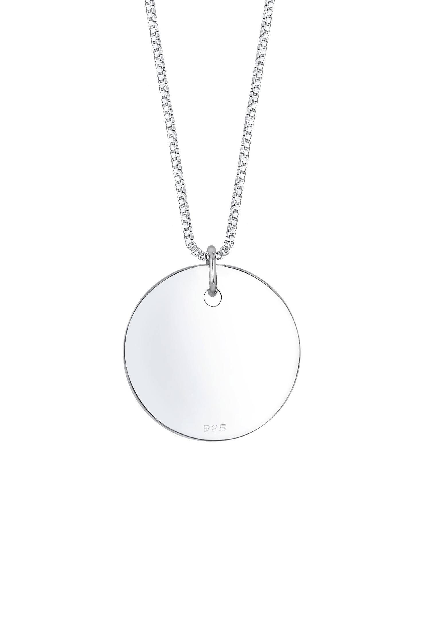 Elli Plaquettes Cercle Battues Femme - (925/1000) Argent